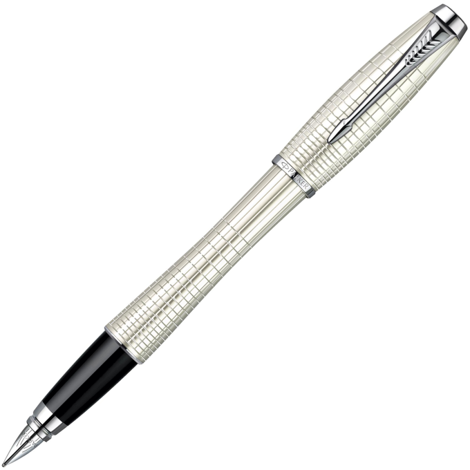 Перьевая ручка PARKER URBAN PREMIUM F204, ЖЕМЧУЖНЫЙ МЕТАЛЛИК F S0911430