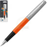 Ручка перьевая PARKER JOTTER ORIGINALS ORANGE 1.0мм,+ 2 стержня (син и черн) блистер 2096881