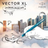 Ручка перьевая PARKER VECTOR XL F21 TEAL CT M CW2159746