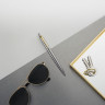 Ручка шариковая PARKER JOTTER CORE K61 (1953206) Stainless Steel GT M синяя, чернила черные
